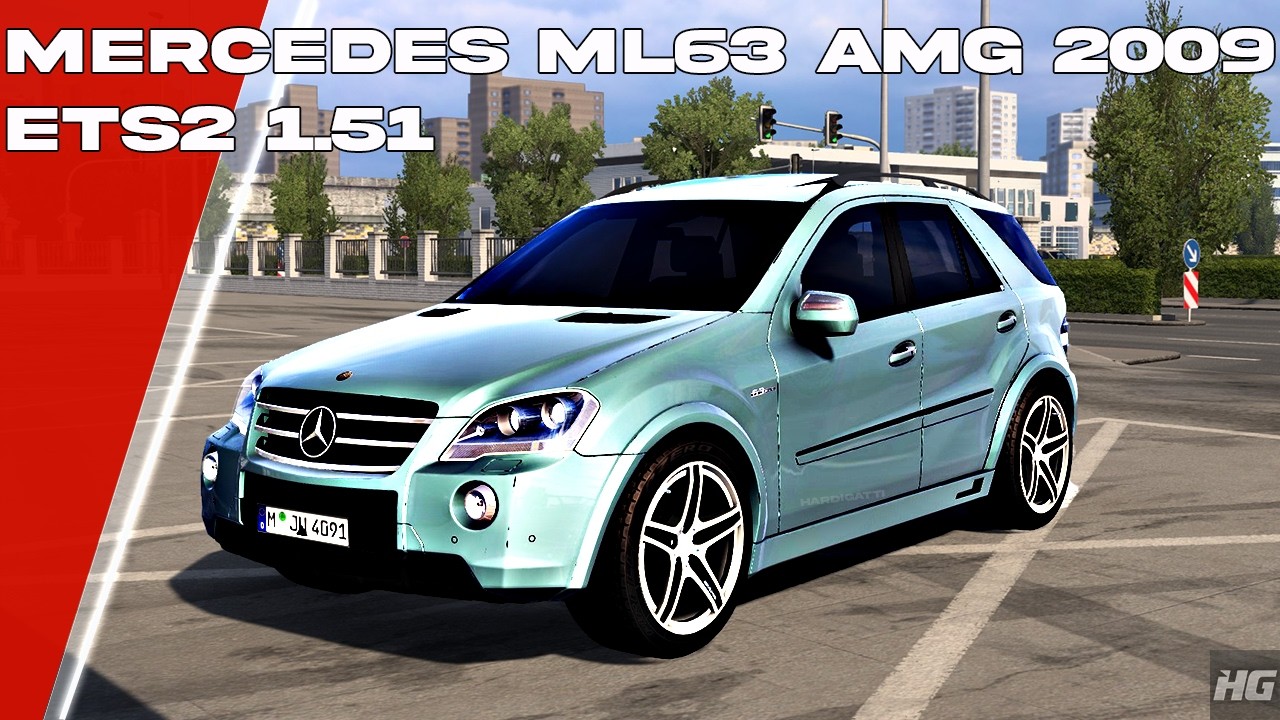 ETS 2 – Mercedes Benz ML63 AMG 2009 V1.5 Modu – 1.51