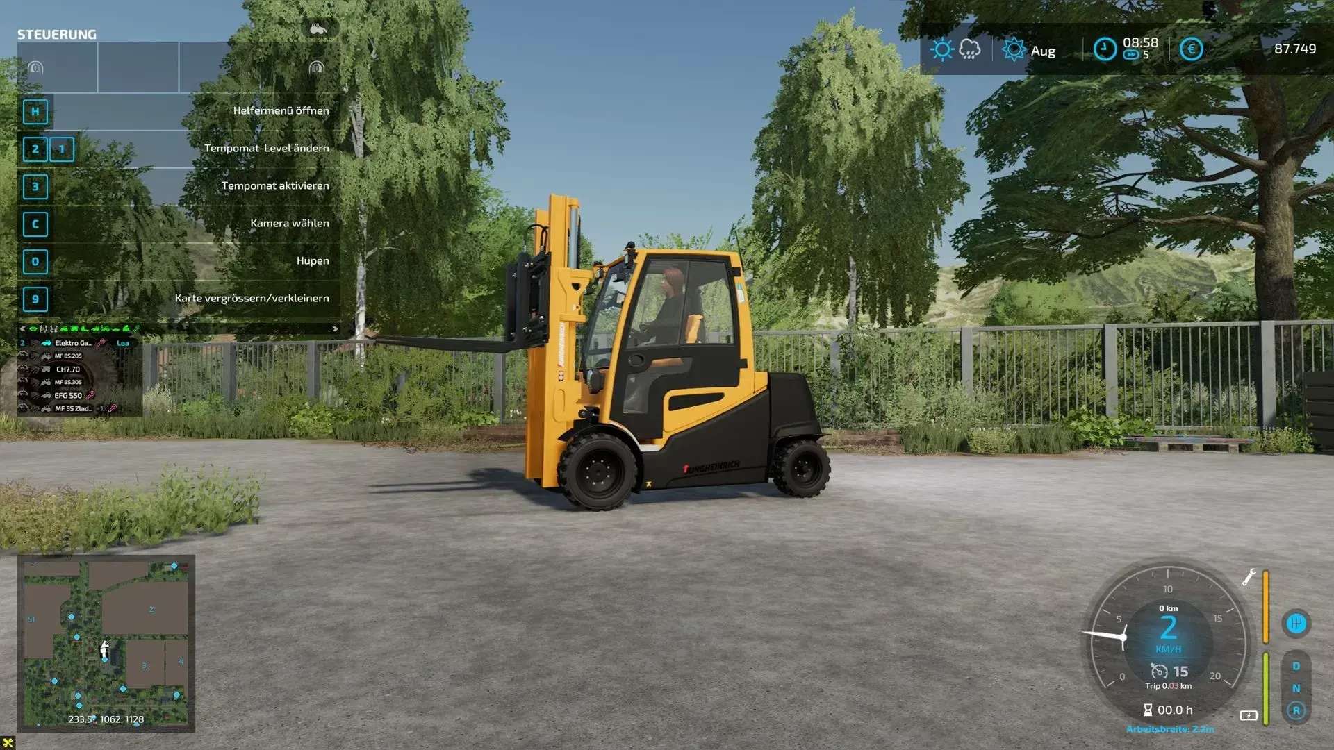 FS 22 – Electric Forklift V1.0 Modu