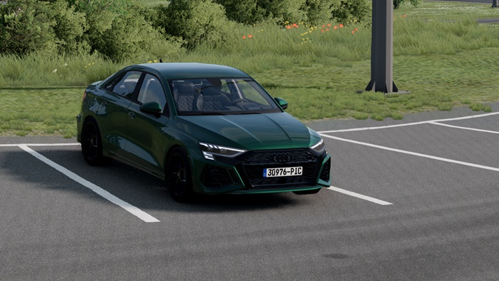 BeamNG Drive – 2020-2024 Audi A3/S3/RS3 Sedan Modu