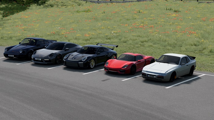 BeamNG Drive – German Porsche 9xx Pack 911 – 944 Modu