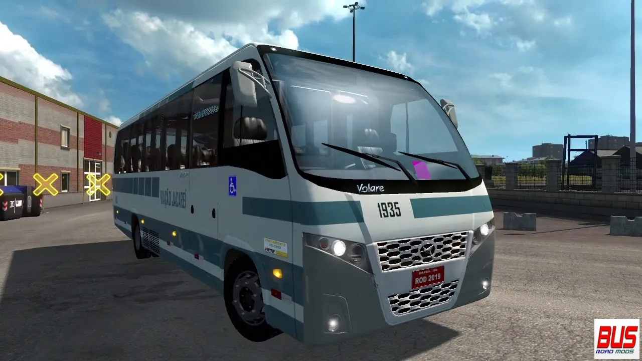 ETS 2 – Micro Onibus Volare W9 Modu – 1.51