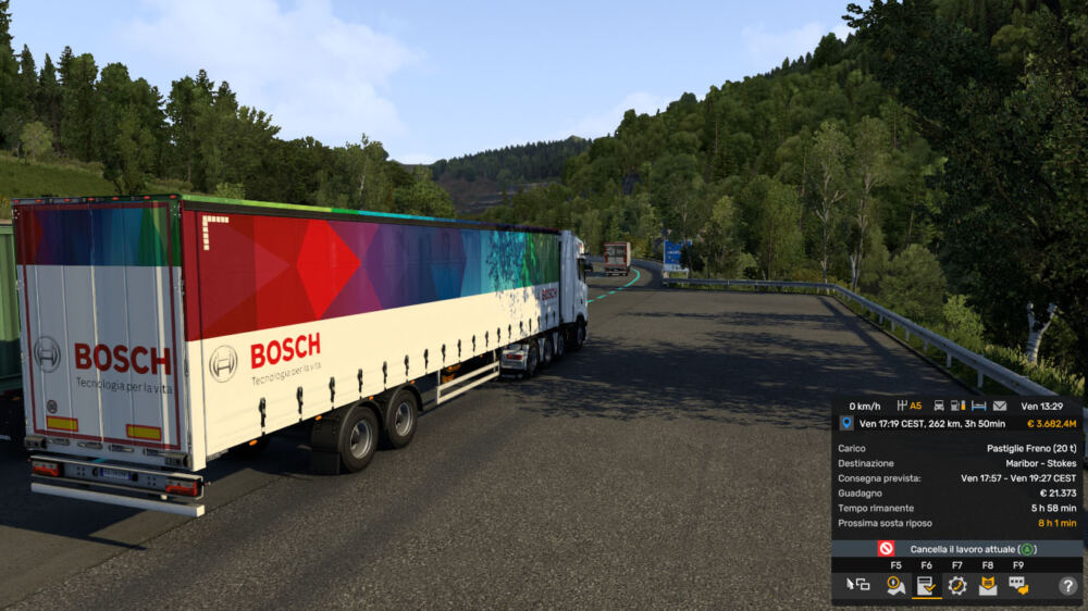 ETS 2 – Bosch Dorse Skin Modu – 1.52