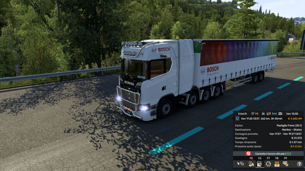 ETS 2 – Bosch Çekici Skin Modu – 1.52