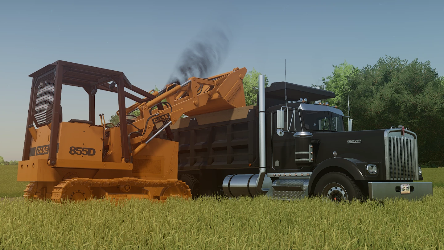 FS 22 – Case 855D Track Loader V1.0 Modu