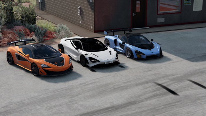 BeamNG Drive – McLaren Araba Paketi Modu