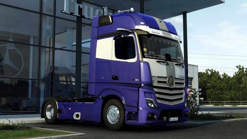 ETS 2 – Mercedes Benz New Actros 2019 V2.0 Modu – 1.52