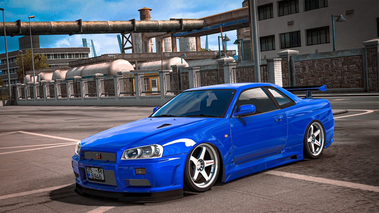 ETS 2 – Nissan Skyline GT-R R34 Modu – 1.52