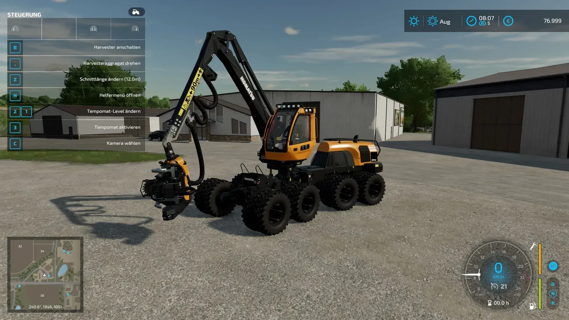 FS 22 – Komatsu 931 XC V1.0 Modu