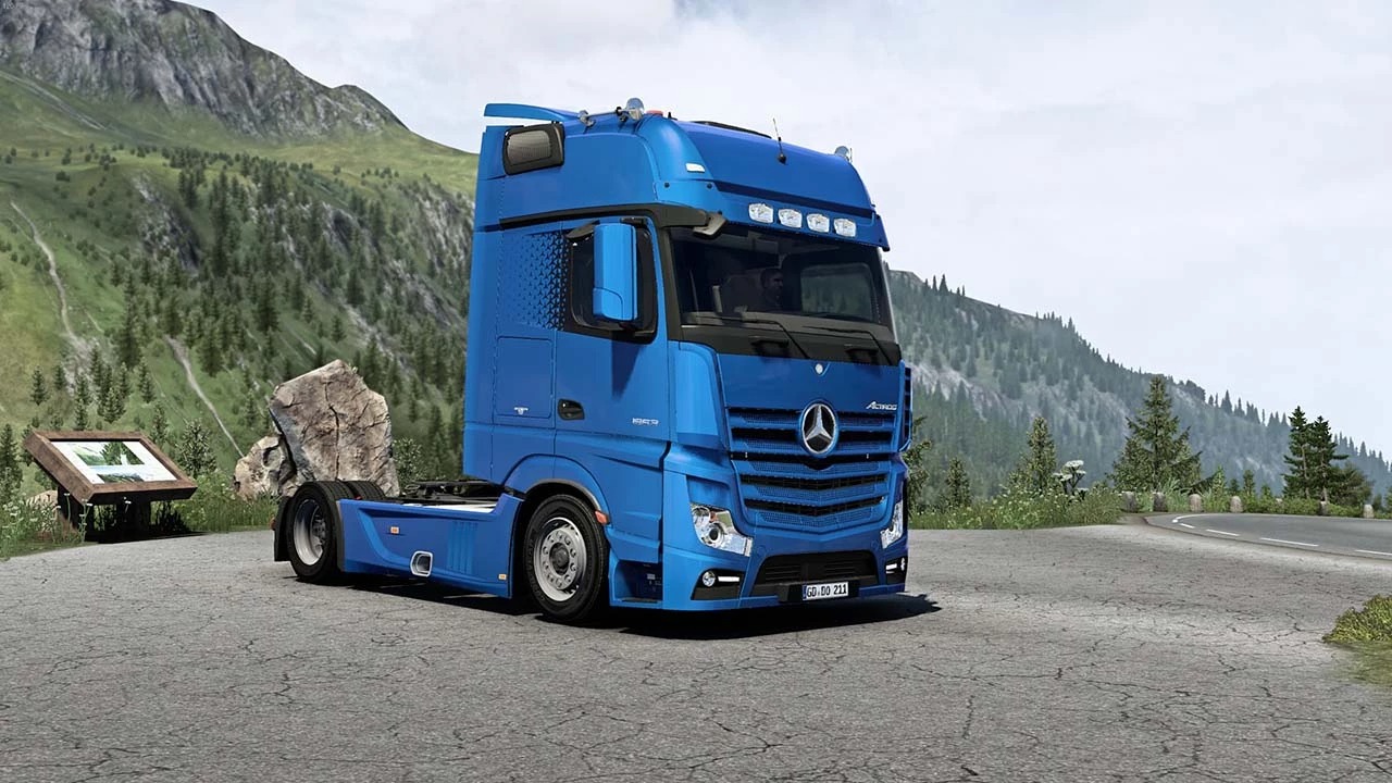 ETS 2 – Mercedes Benz Actros Modu – 1.53