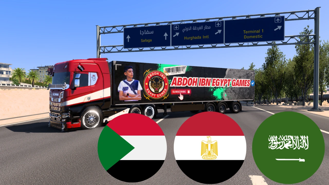 ETS 2 – Abdoh Ibn Egypt Red Sea Map V1.2 Modu – 1.52