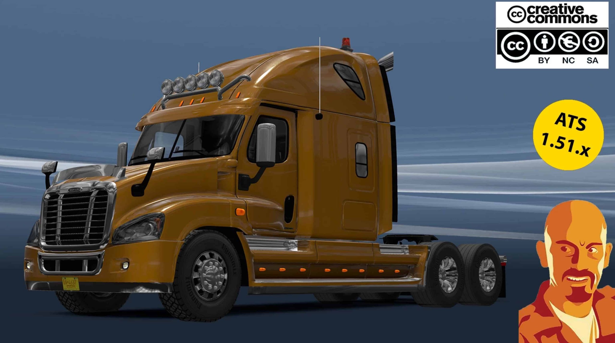 ATS – Freightliner Cascadia V4.1 Modu – 1.51