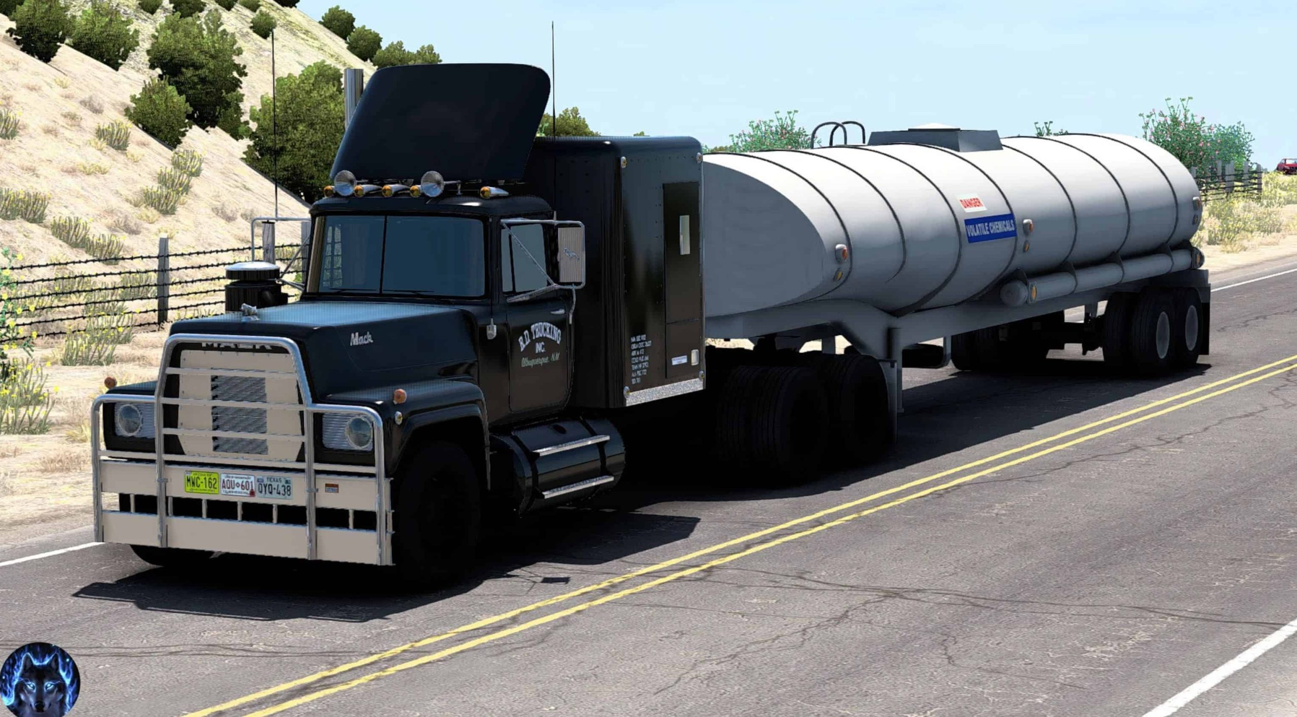 ATS – Mack RS700L & Fruehauf Tanker V1.6 Modu – 1.51