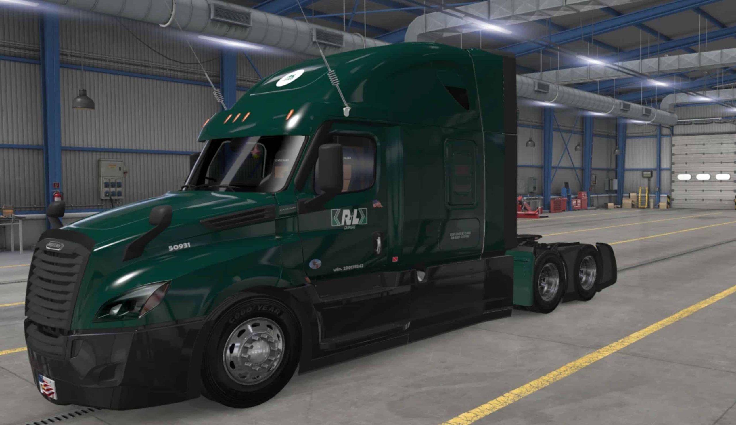 ATS – RL Cascadia RR Skin Modu – 1.51