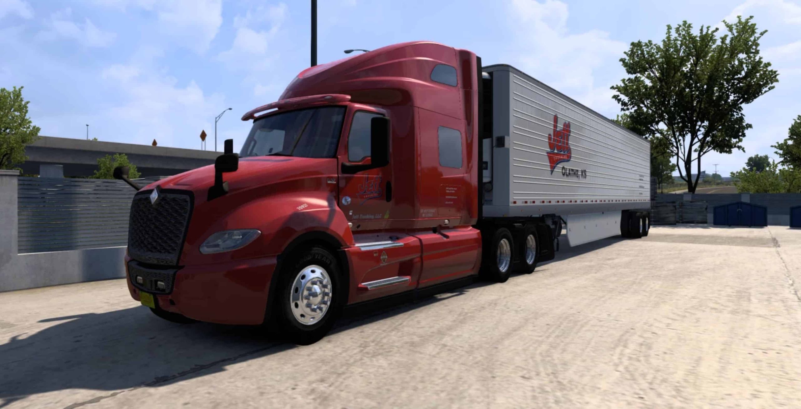 ATS – SCS Ref Trailer 53 Jett Skin Modu – 1.51