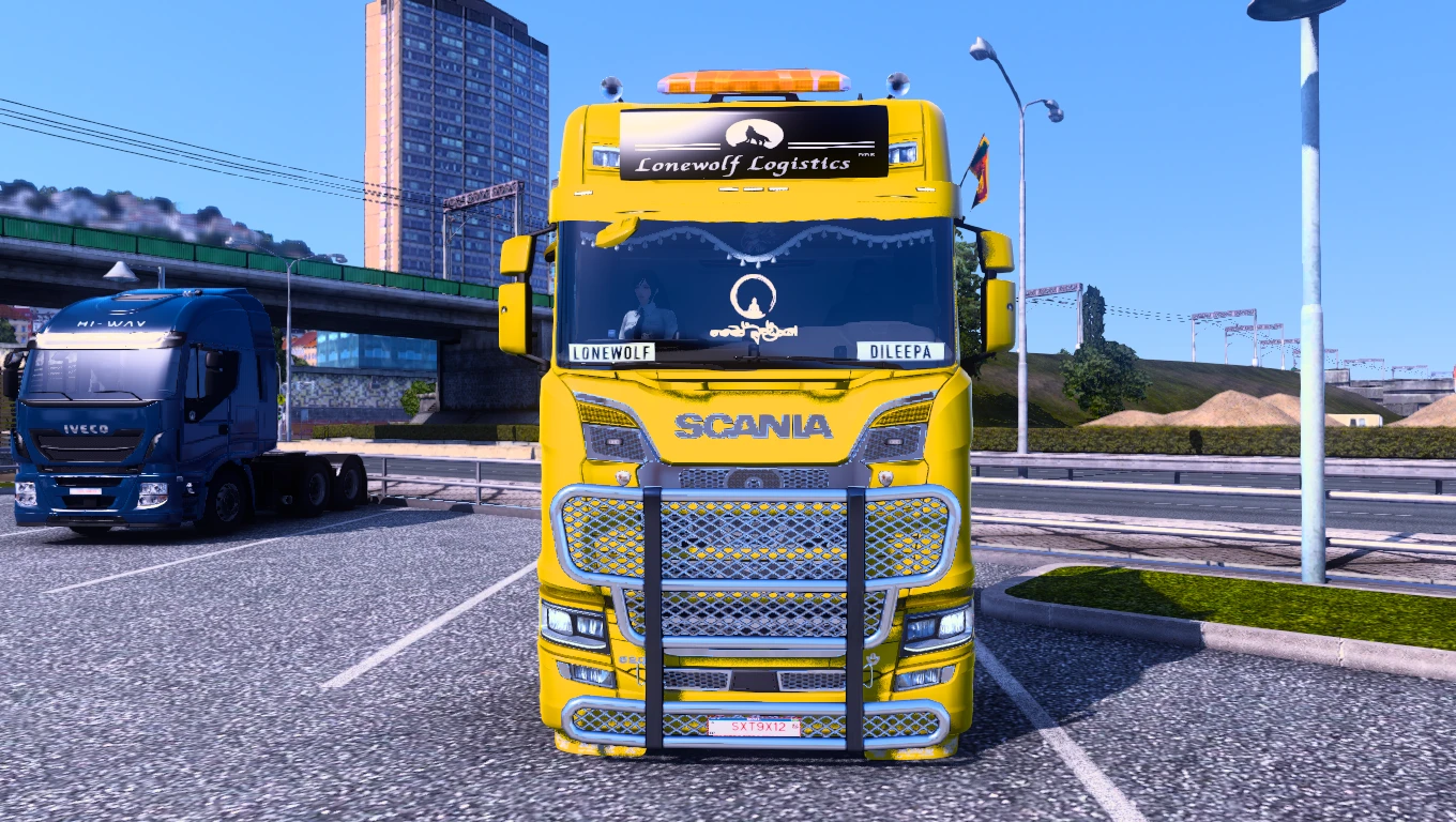 ETS 2 – Ön Cam Stickerı V1.0 Modu – 1.53