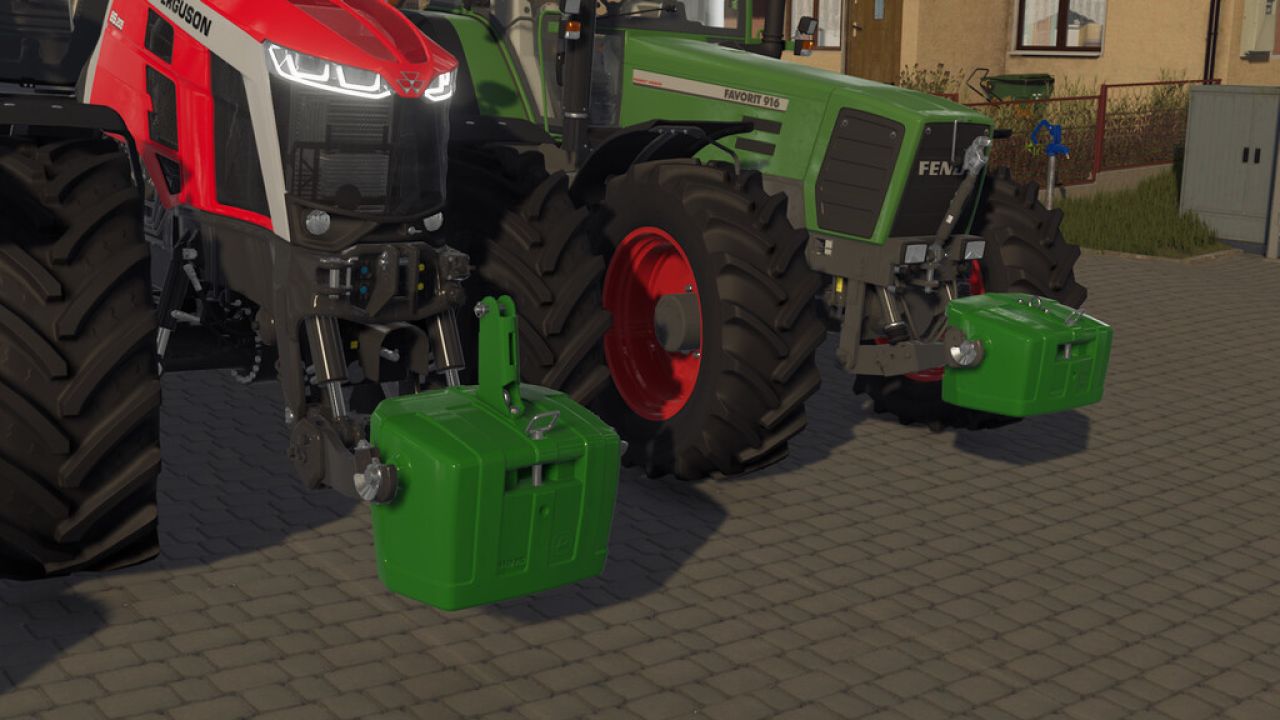 FS 22 John Deere Weights Pack V1.0 Modu