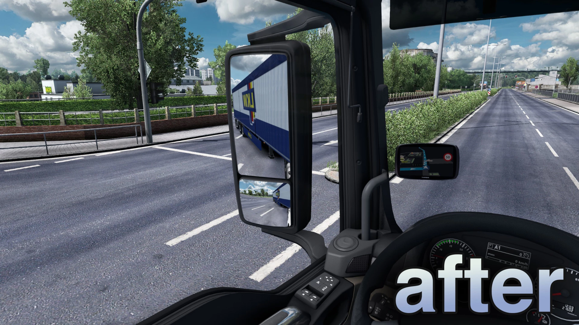 ETS 2 – Gerçekçi Ayna FOV V1.53 Modu – 1.53