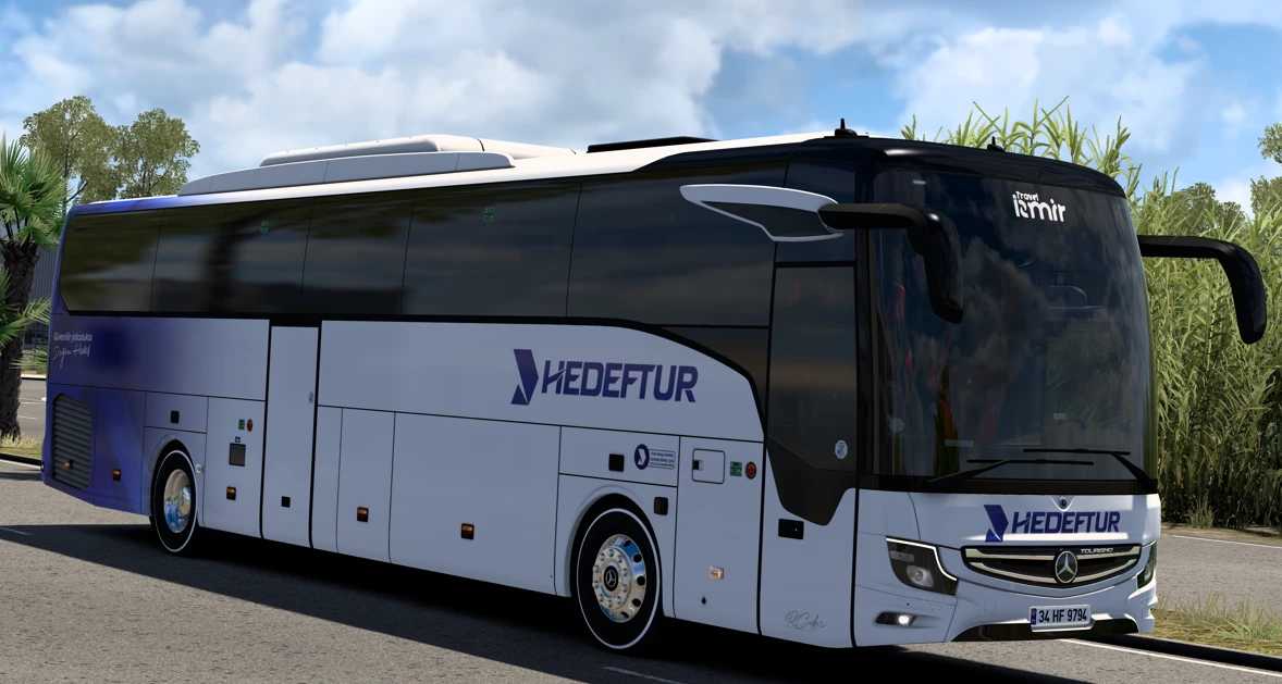 ETS 2 – HVT New Tourismo Hedef Tur Kurumsal Kaplama V1.0 Modu – 1.53