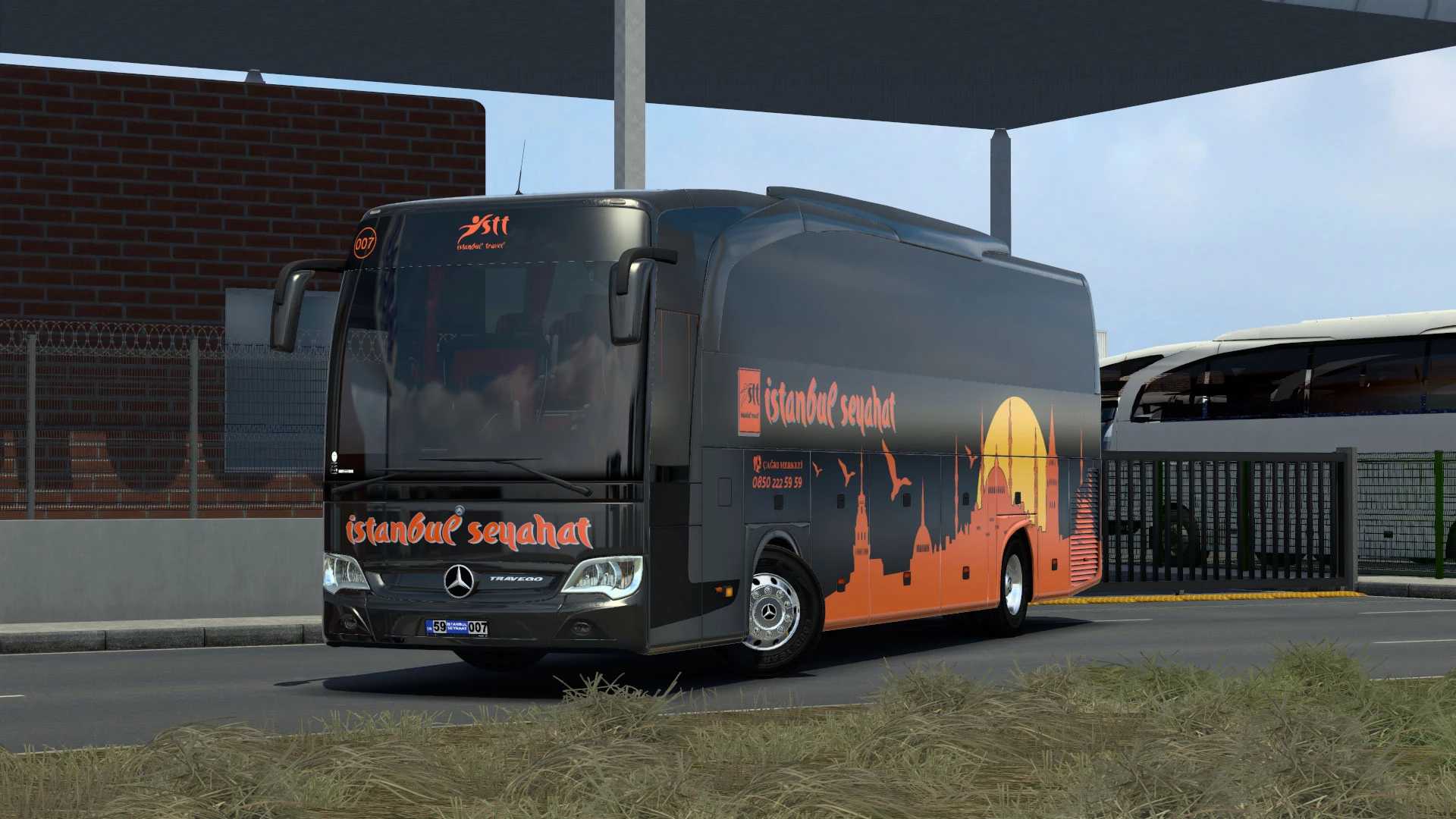 ETS 2 – Travego 15SE 2015 İstanbul Seyahat Skin V1.0 Modu – 1.53