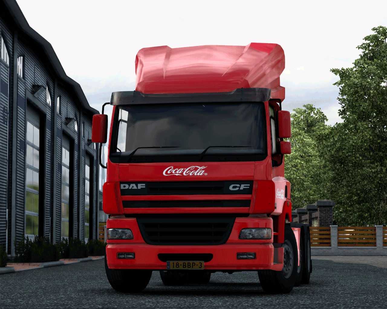 ETS 2 – DAF CF 85 Coca Cola Skin V1.0 Modu – 1.53