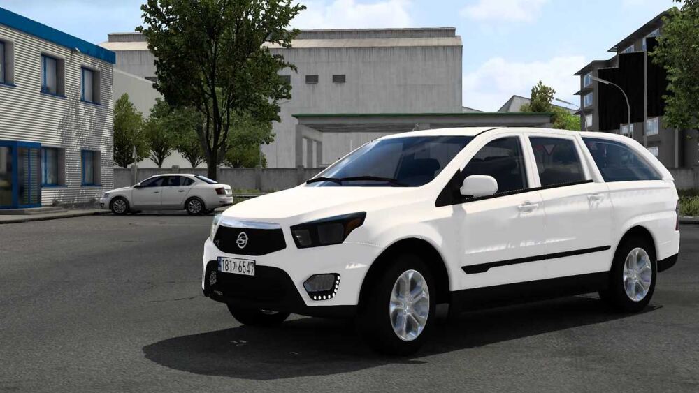 ETS 2 – Ssangyong Korando Sports V1.0 Modu – 1.53