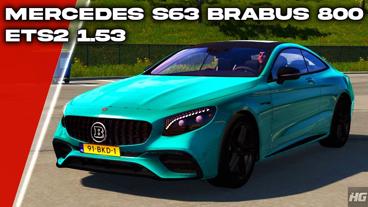 ETS 2 – Mercedes AMG Brabus 800 2019 V1.3 Modu – 1.53