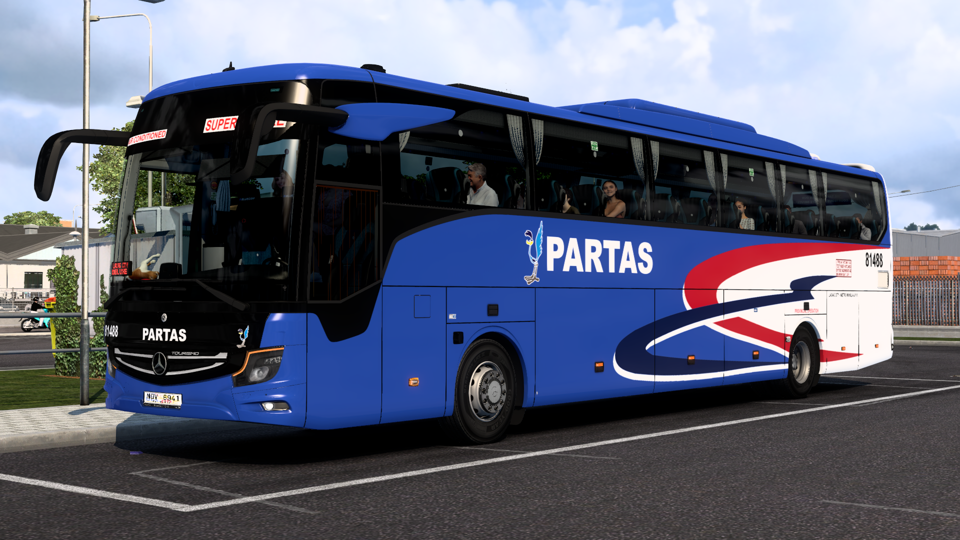 ETS 2 – Mercedes Benz New Tourismo 16 RHD Philippine North Luzon Skinpack V1.53 Modu – 1.53