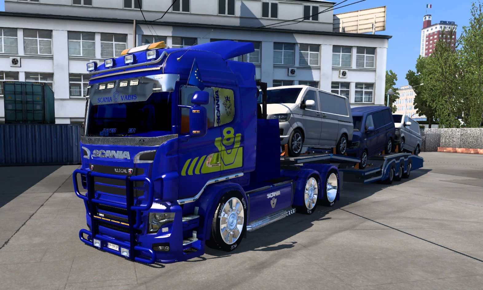 ETS 2 – Scania illegal V8 – 2025 Edition V10.2 Modu – 1.53