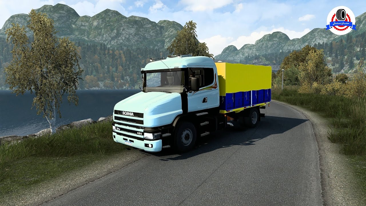 ETS 2 – Scania 124G Helvetica 2019 Modu – 1.53