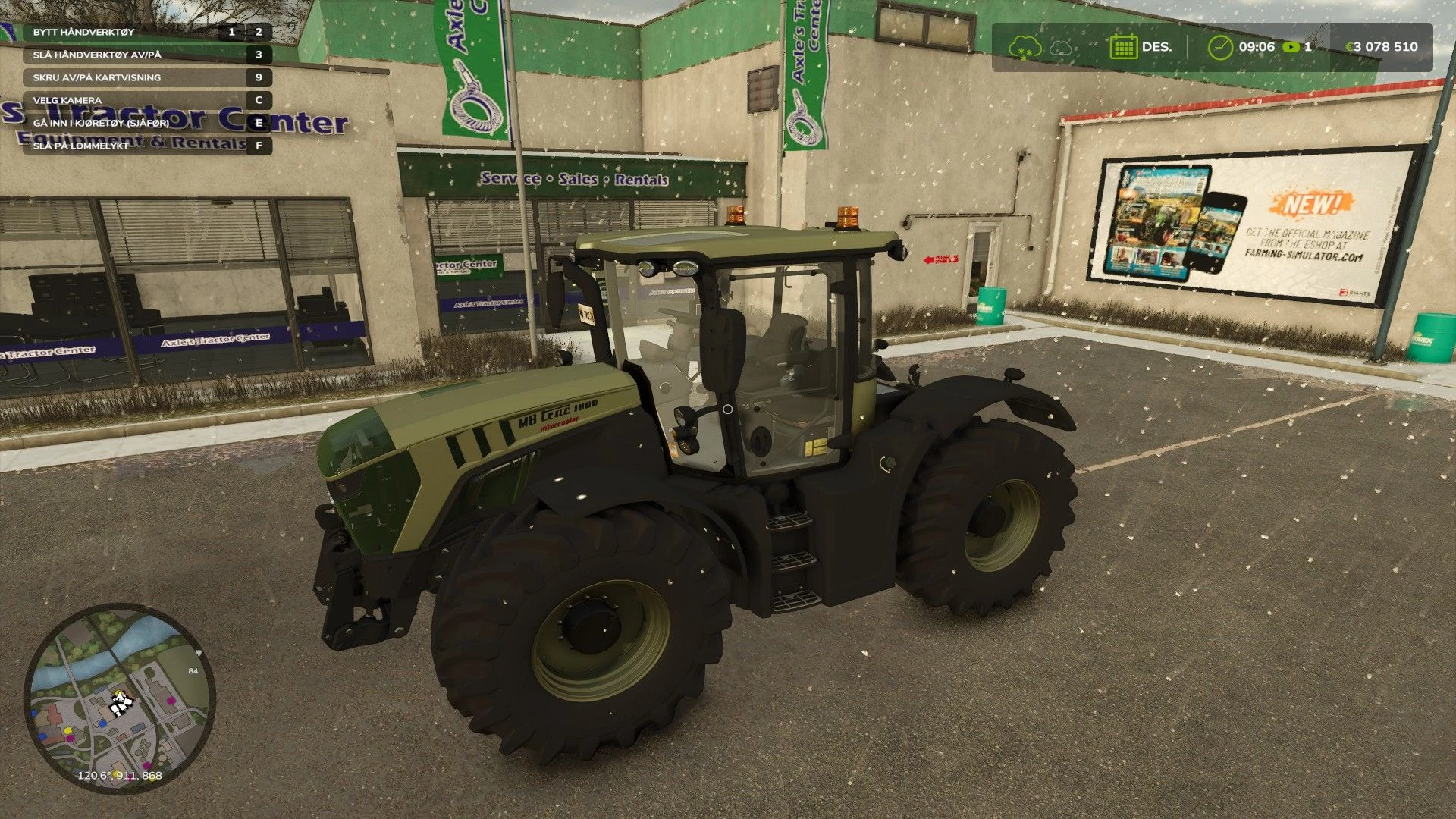 FS 25 – MB Trac 1800 Custom V1.0 Modu