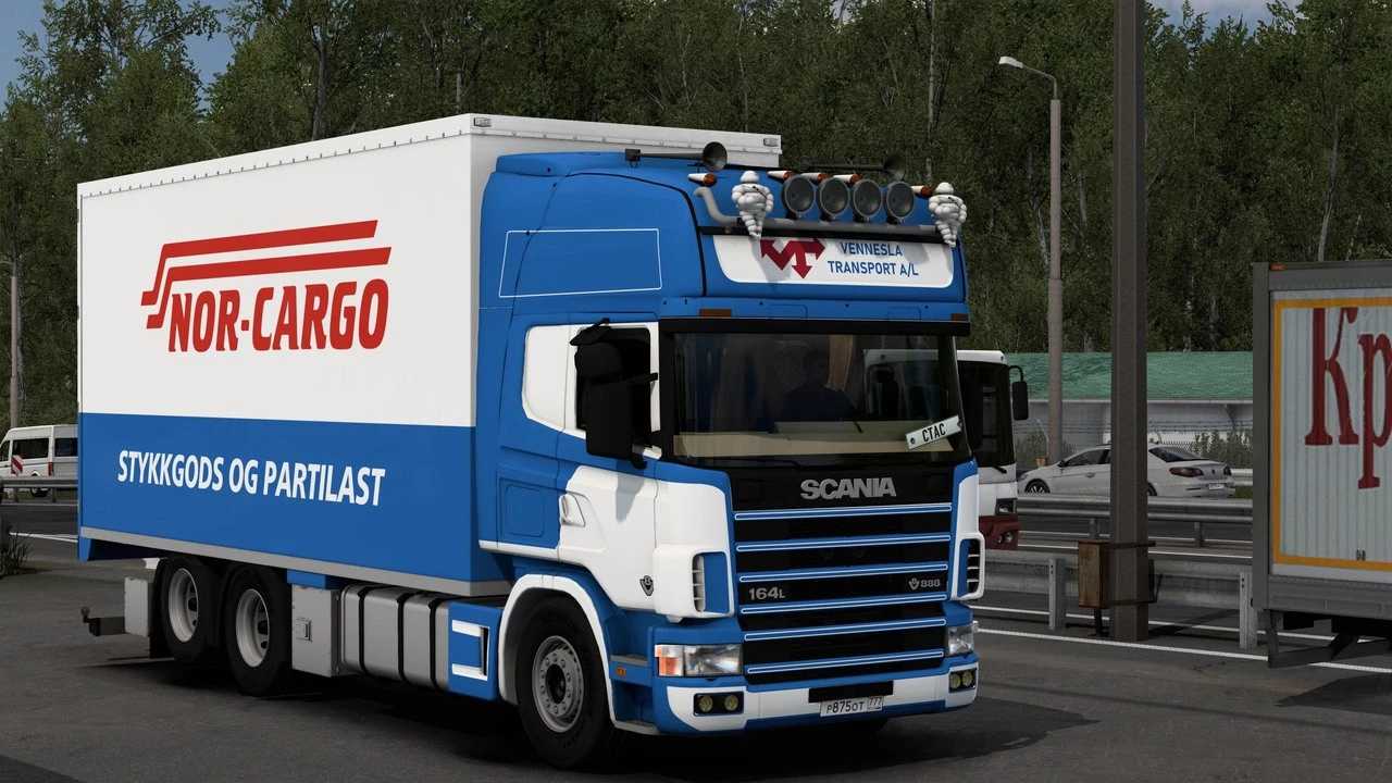 ETS 2 – Scania 4 Series V1.0 Modu – 1.53