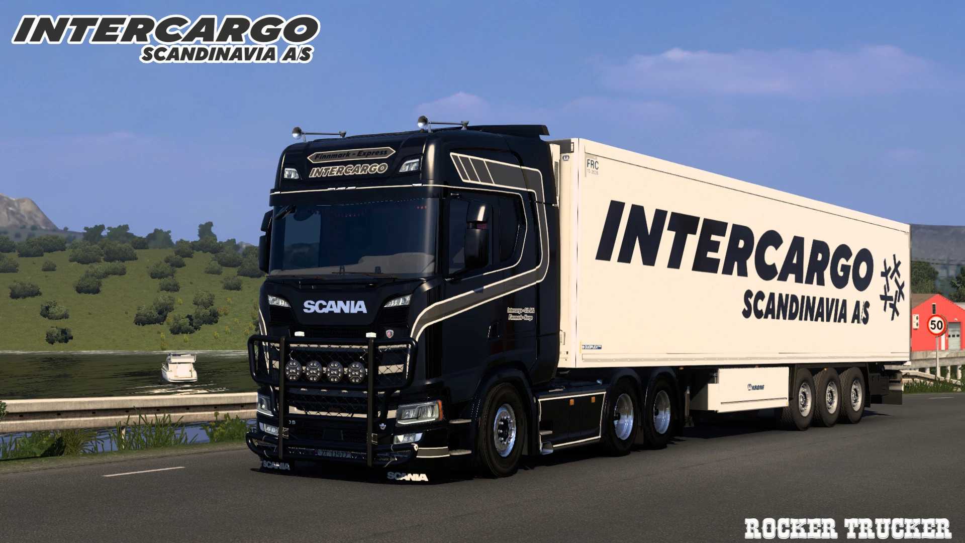 ETS 2 – Intercargo Scandinavia Skin Pack V1.1 Modu – 1.53