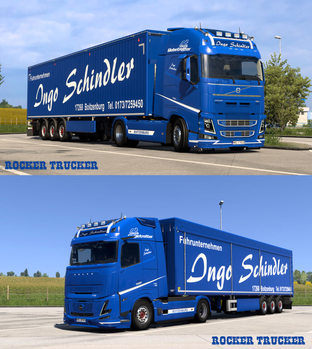 ETS 2 – Ingo Schindler Skin Pack V1.1 Modu – 1.53