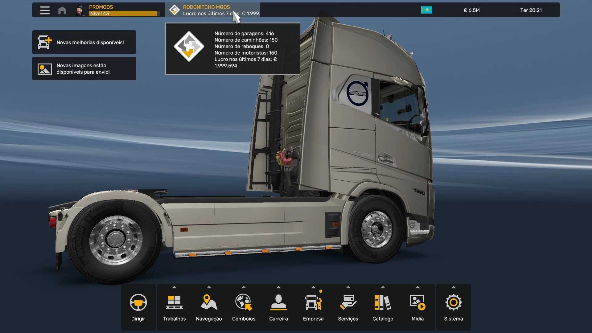 ETS 2 – Profil Promods 2.73 V1.0 Modu – 1.53