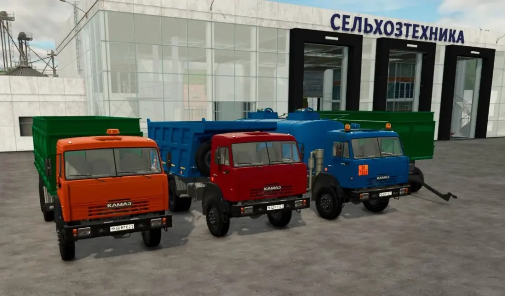 FS 25 – Kamaz 65111N/53228 V1.0 Modu