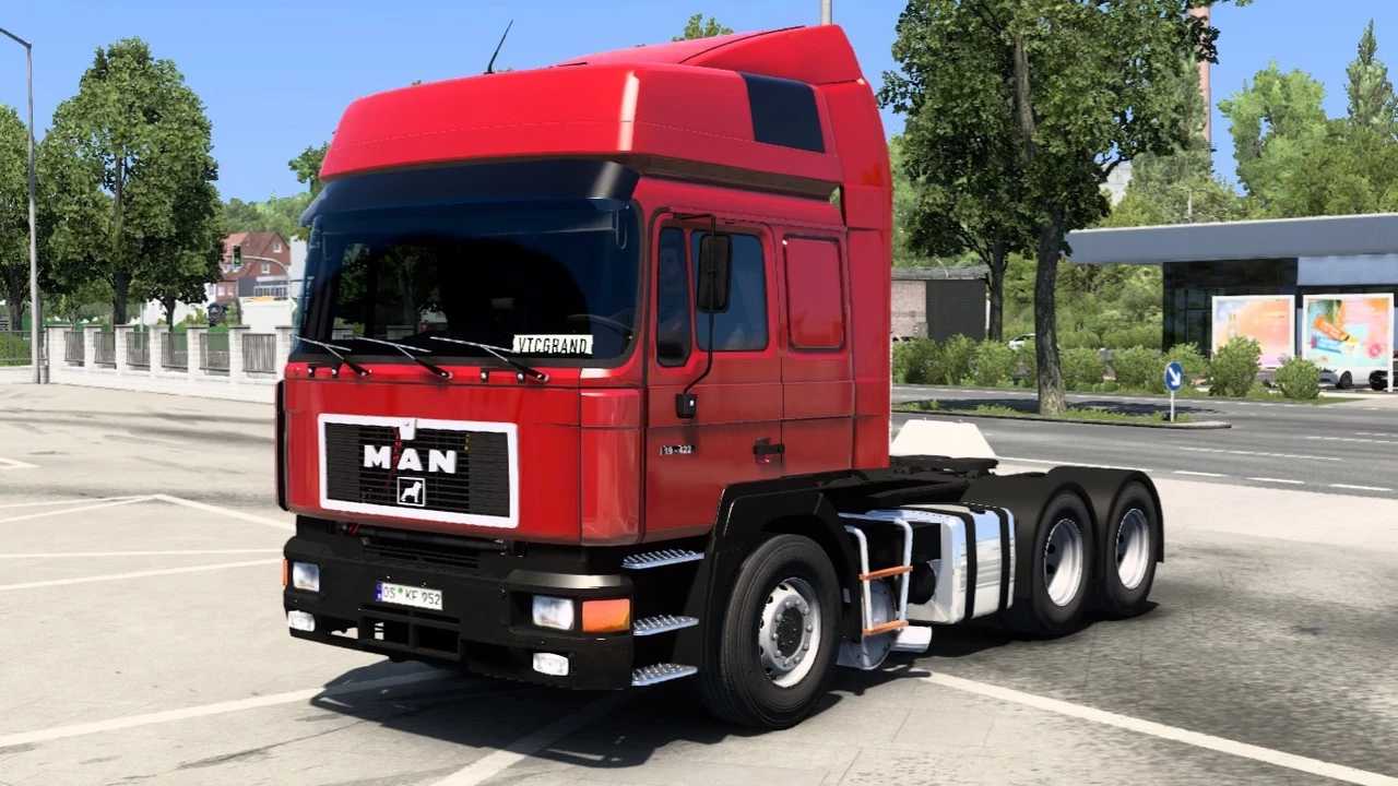 ETS 2 – MAN F90 V6.0 Modu – 1.53