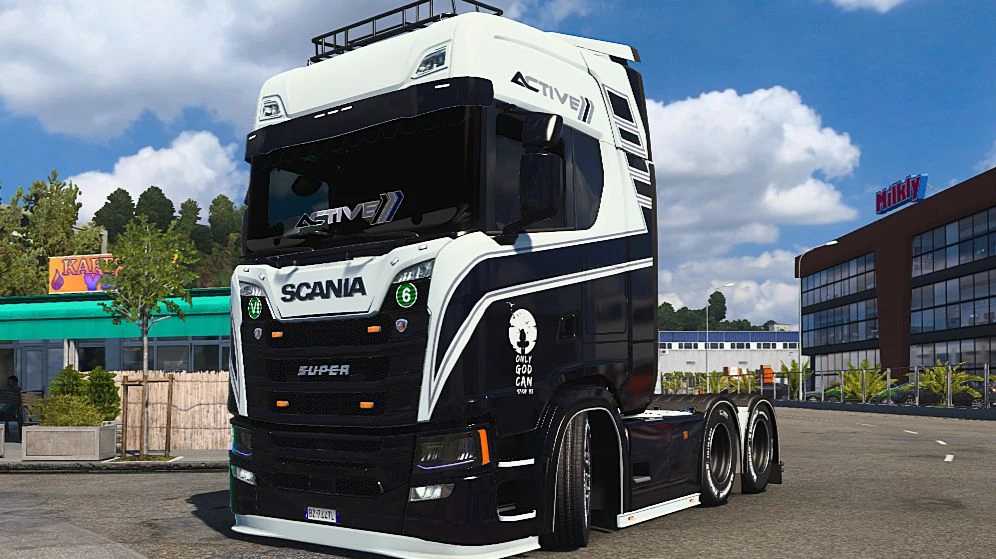 ETS 2 – Scania S Active Skin V1.0 Modu – 1.53