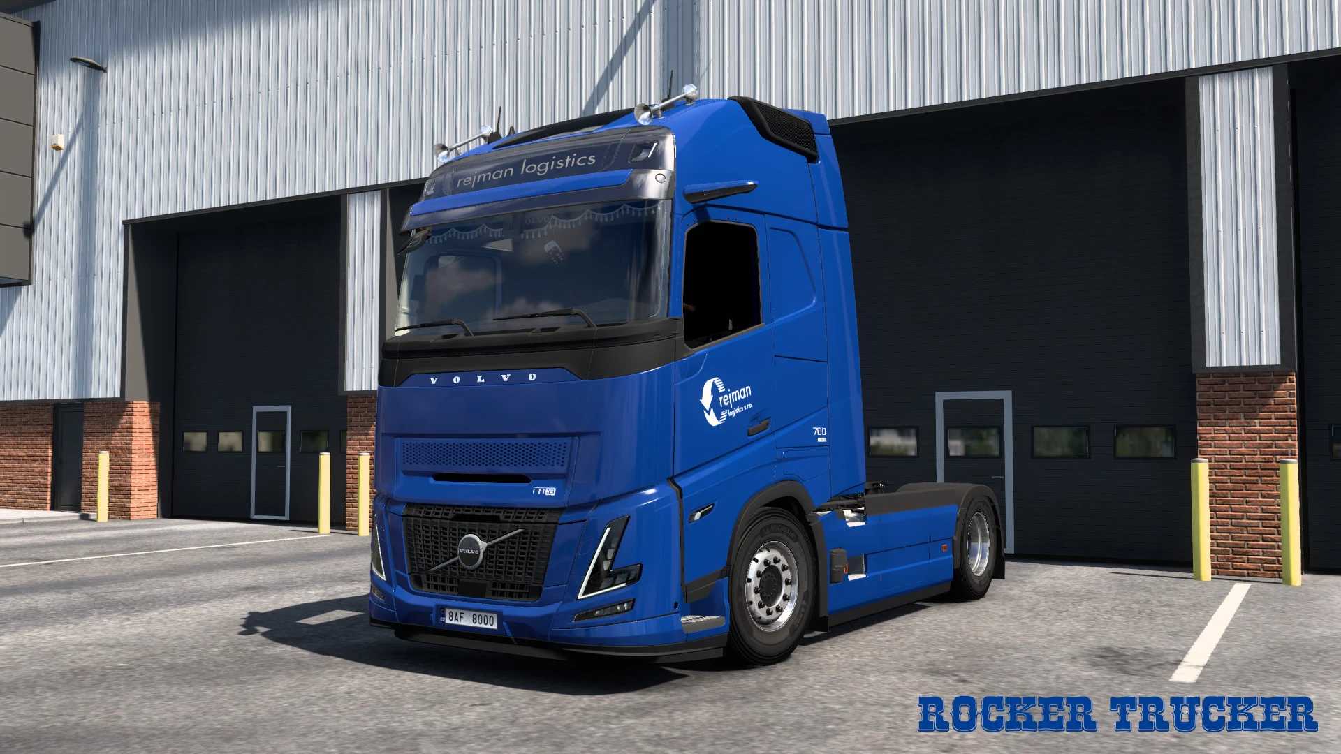 ETS 2 – Volvo FH 4/5/6 Rejman Logistics S.R.O Skins V1.0 Modu – 1.53