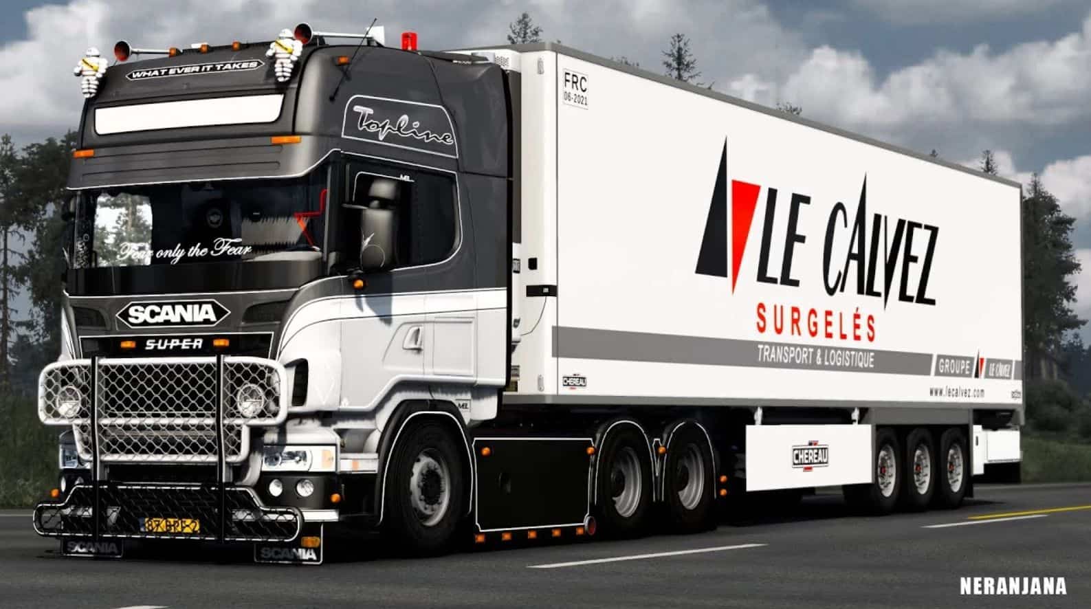 ETS 2 – Ludwig Scania R620 V8 + Dorse V1.53 Modu – 1.53