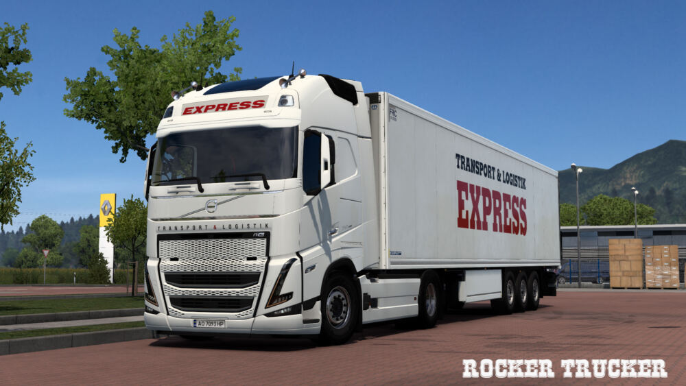 ETS 2 – Express Transport & Logistic Skin Pack V1.1 Modu – 1.53