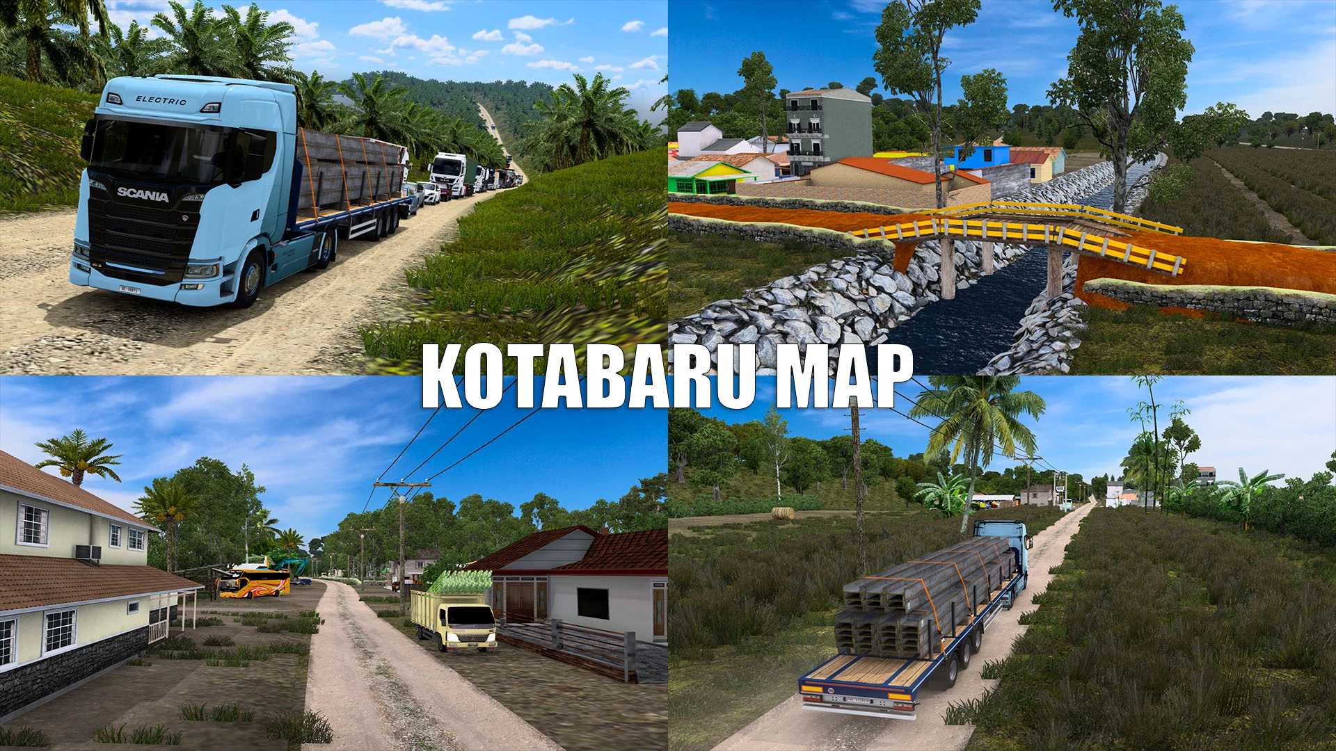 ETS 2 – New Kotabaru Map Modu – 1.53