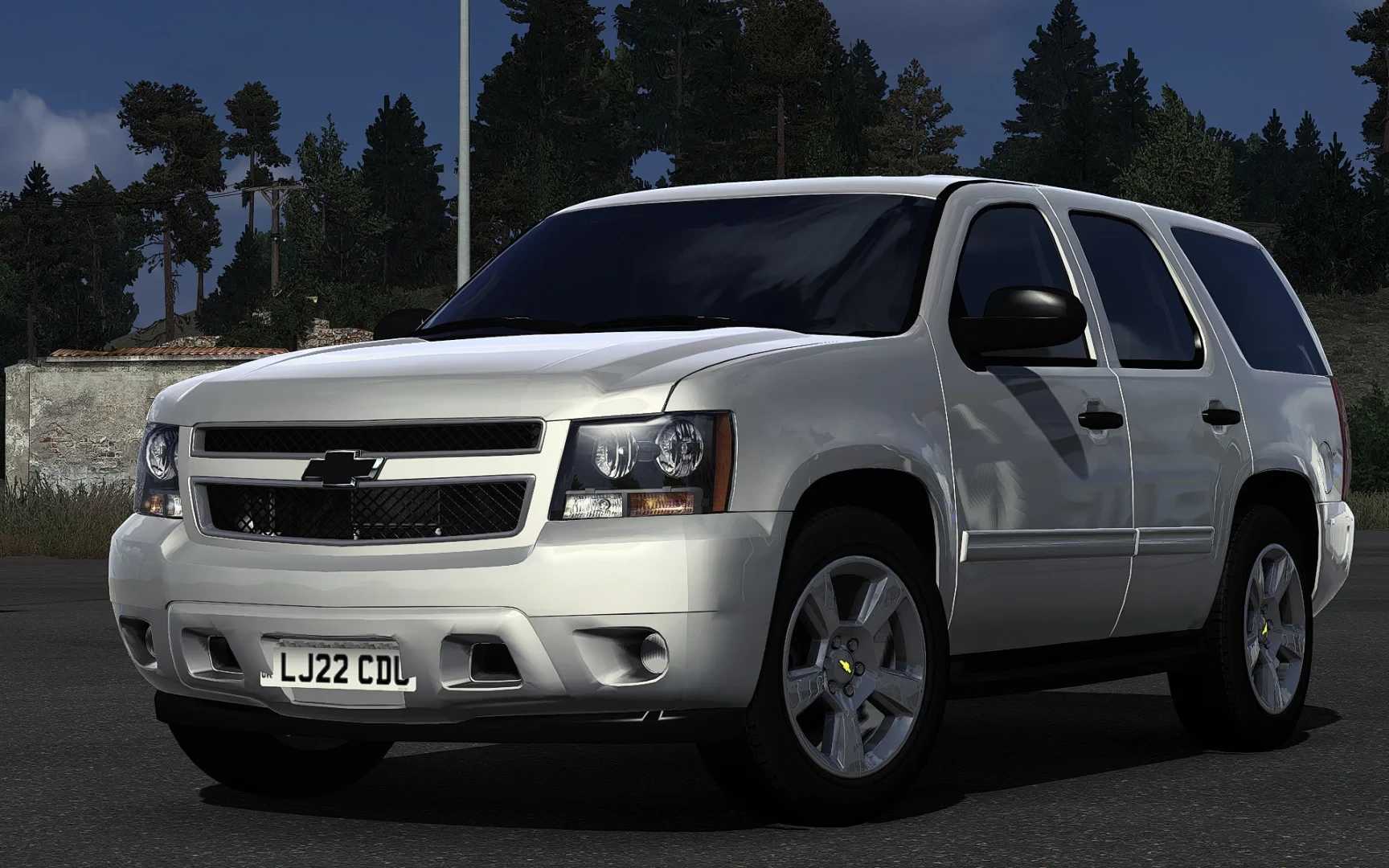 ETS 2 – Chevrolet Tahoe 2007 V3.8 Modu – 1.54